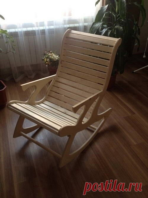 Кресло-качалка из фанеры