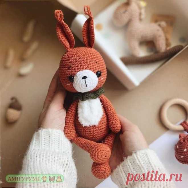 Бельчонок крючком. Амигуруми схемы и описания. Автор: MIS&SPOLKA | IRINELY.ART