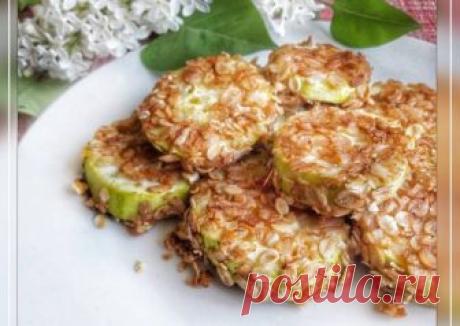 Кабачки в панировке. #кулинарныймарафон Автор рецепта Наташа - Cookpad