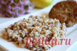 Как сварить рассыпчатую гречку на воде?