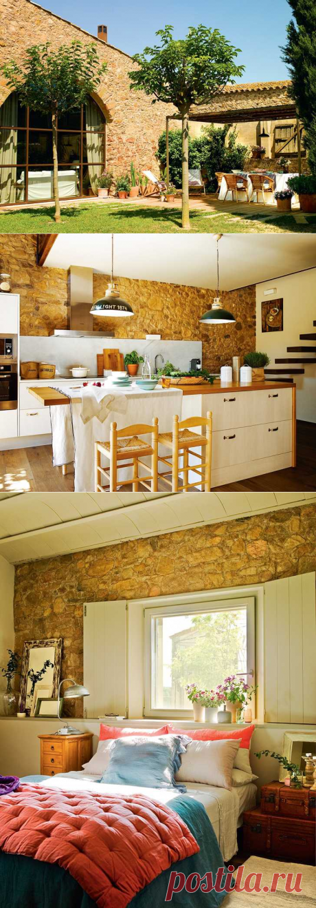 Роскошный каменный дом в Испании