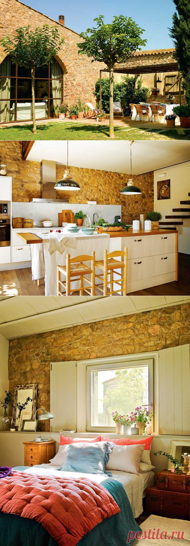 Роскошный каменный дом в Испании