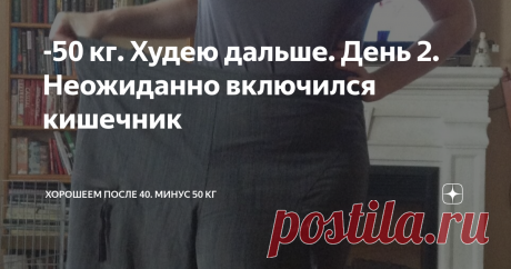 -50 кг. Худею дальше. День 2. Неожиданно включился кишечник Я уже похудела на 50 кг. Обычно я составляю свои меню сама и худею благодаря дефициту калорий и другим вещам, о которых здесь рассказываю. Но со вчерашнего дня я питаюсь едой из специального сервиса доставки правильного питания. У меня рацион для похудения.  Зачем я заказала у них еду? Я учусь. Правильно составлять рационы, размеры порций, БЖУ. Я копирую рецепты. Я учусь у повара готовить так, чтобы получалось вку...