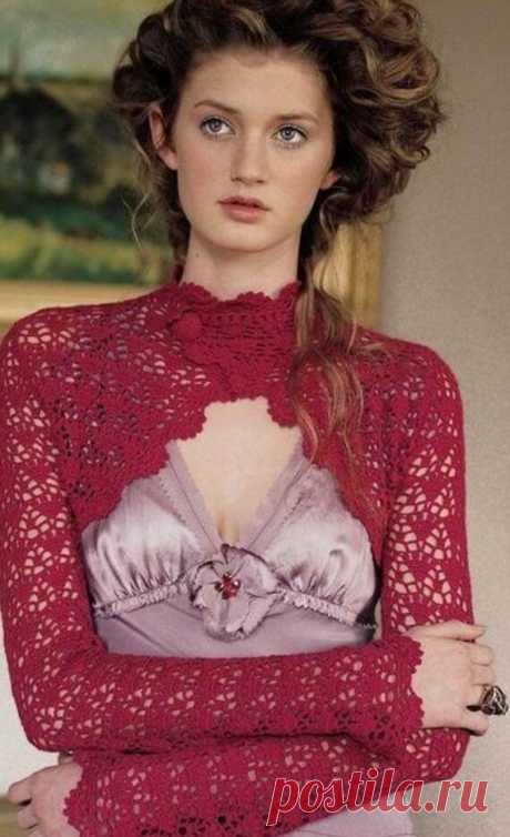 Вдохновение для вязания. Болеро, шраги спицами и крючком. Шикарные модели, которые хочется связать хотя бы глазами! | Ирина СНежная & Вязание | Яндекс Дзен