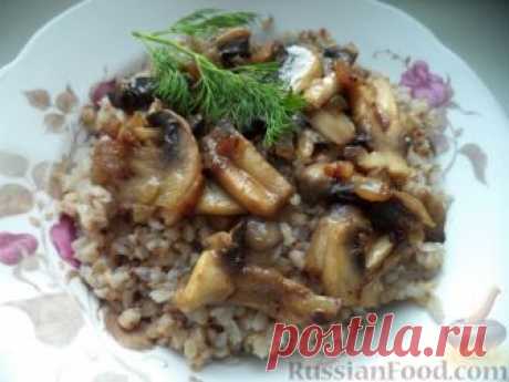 Рецепт: Грибы, жаренные в масле на RussianFood.com