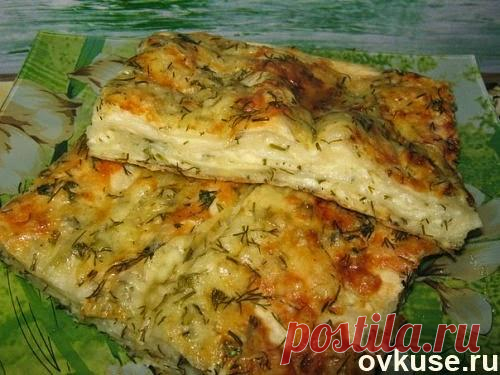 Сырный пирог из лаваша - Простые рецепты Овкусе.ру