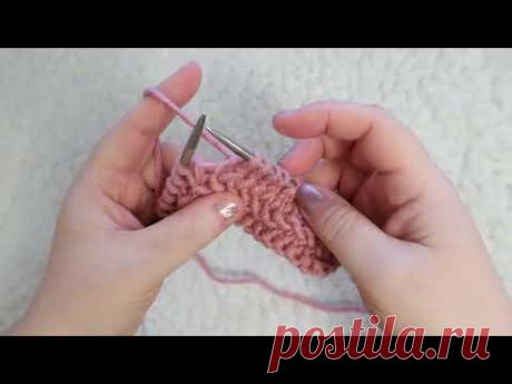Красивое убавление петель для горловины, рукавов/ Как красиво убавить петли. Вязание спицами. МК