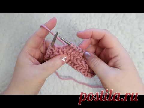 Красивое убавление петель для горловины, рукавов/ Как красиво убавить петли. Вязание спицами. МК
