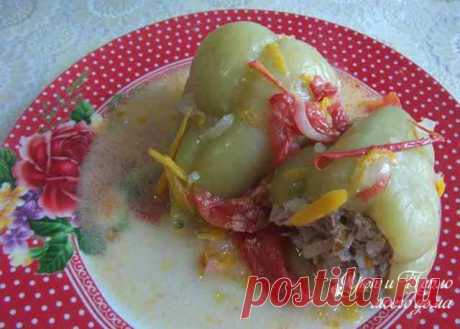 Рецепт самых вкусных фаршированных перцев с мясом и рисом | Уют и тепло моего дома