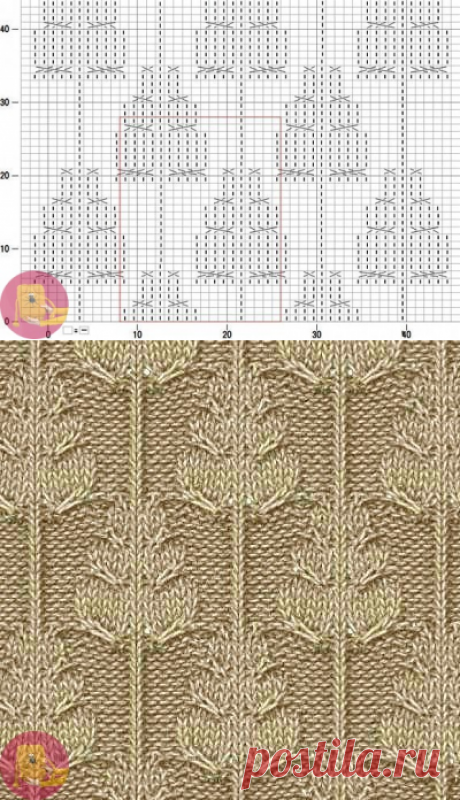 Узоры спицами — Сделай сам, идеи для творчества - DIY Ideas