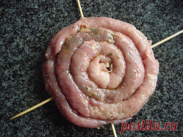 Колбаска с начинкой