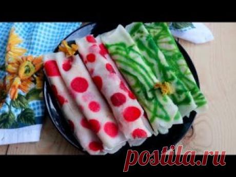 রঙ্গিলা পাটিসাপটা/ প্রিন্টেড পাটিসাপটা/বাহারি পাটিসাপটা | Bangladeshi Patishapta Pitha | Pitha