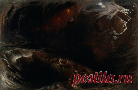 Джон Мартин (John Martin; 1789-1854). The Deluge. 1834. / Удивительное искусство