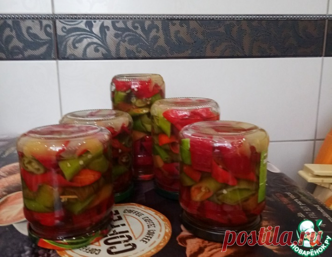 Маринованный горький перец с мёдом – кулинарный рецепт