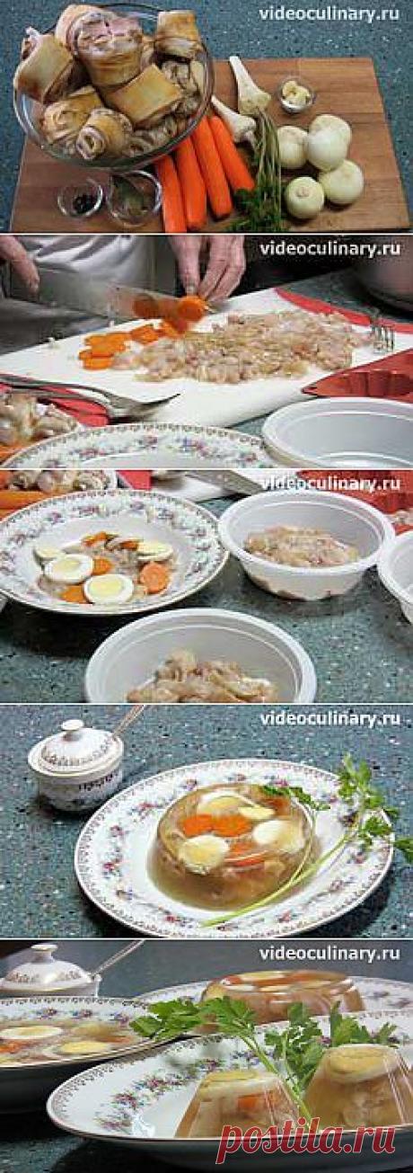 Холодец - Видеокулинария.рф - видео-рецепты Бабушки Эммы