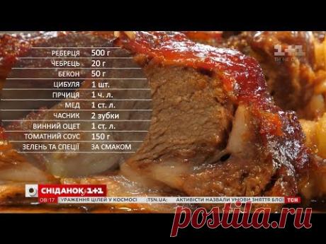 Ребрышки с особенным соусом - рецепты Сеничкина
