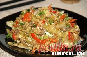 Пекинская капуста с грибами | Харч.ру - рецепты для любителей вкусно поесть