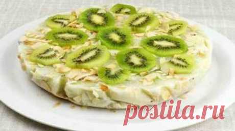 Йогуртовый торт без выпечки | Рецепты &quot;Вкуснятинки&quot;