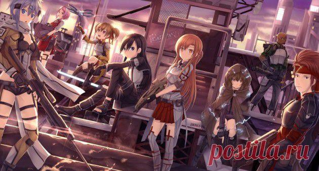 Всем любителям аниме! | Sword Art Online - Кавахара Рэки/ Ushwood/ Lady Astrel/ Danholm (5 том, часть 2)