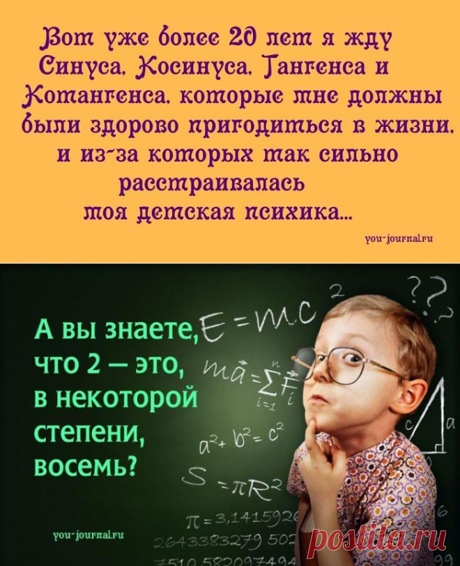 Без математики никуда! Потешные анекдоты о цифрах в нашем мире