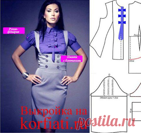 Выкройки блузок