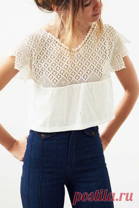 Соединяем ВЯЗАНИЕ и ШИТЬЕ, идеи на лето! | Вязание Крючком | Дзен