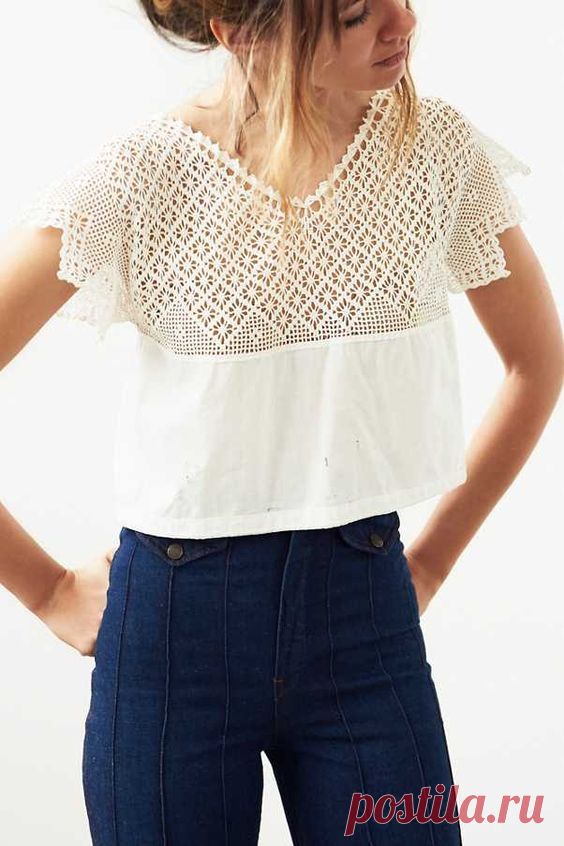 Соединяем ВЯЗАНИЕ и ШИТЬЕ, идеи на лето! | Вязание Крючком | Дзен