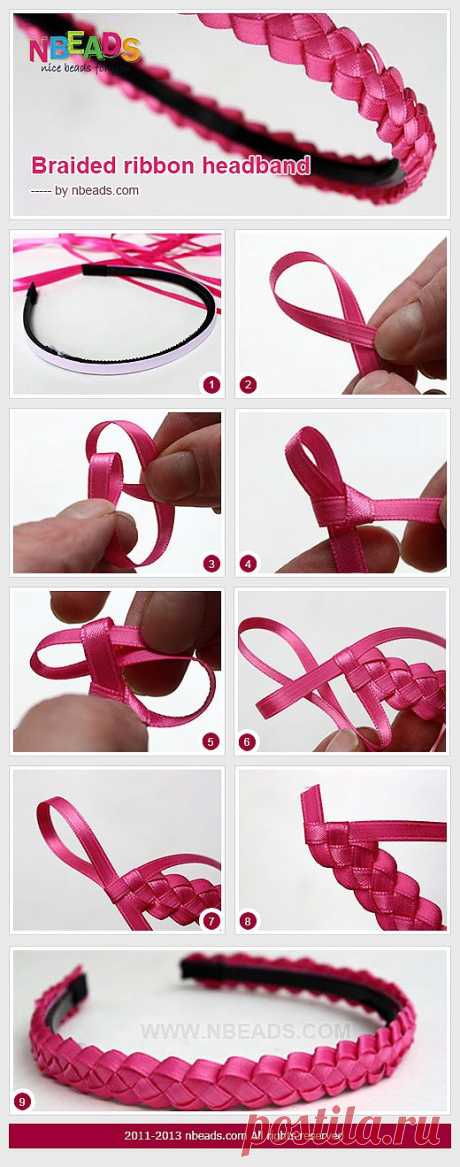 Braided Ribbon Headband Pictures, Photos, and Images for Facebook, Tumblr, Pinterest, and Twitter