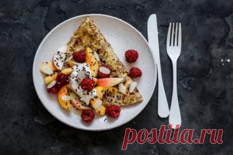 ПП овсяно блин — Домашняя кулинария