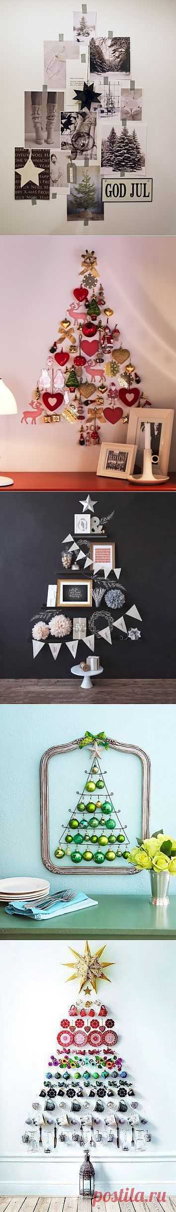 Как сделать елку из подручных материалов. 29 идей | Дом-Цветник