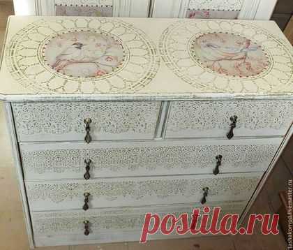 Купить Комната для девочки "Катюшин сад" - комната для девочки, мебель шебби-шик, оформление мебели