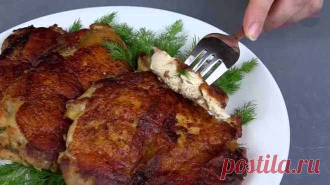 ОТБИВНЫЕ из куриных окорочков Необыкновенно вкусно