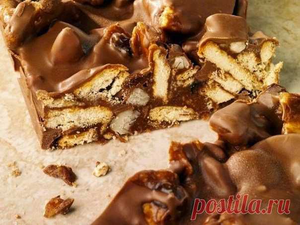 Вкусные рецепты: Шоколадный торт без выпечки