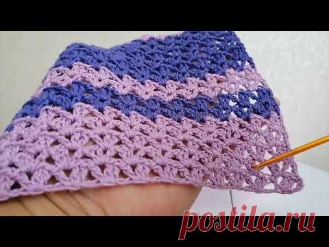 МАСТЕР-КЛАСС красивый ажурный узор справиться НАЧИНАЮЩАЯ МАСТЕРИЦА!