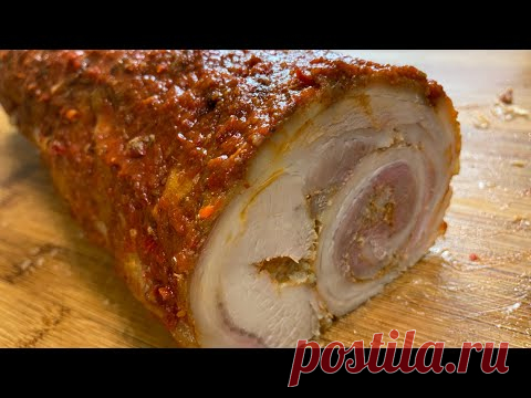 Свиной рулет в пикантном соусе | Pork roll | Խոզի գլանակ