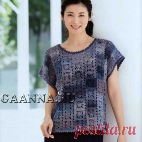 Блуза Ленточные паучки