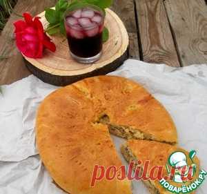 Мясной пирог с кабачками