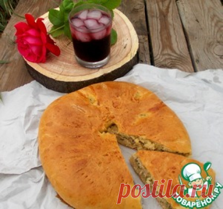Мясной пирог с кабачками