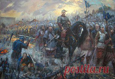 Взятие хазарской крепости Итиль Святославом