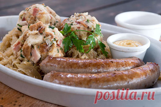 Тирольские кнедлики со шпиком