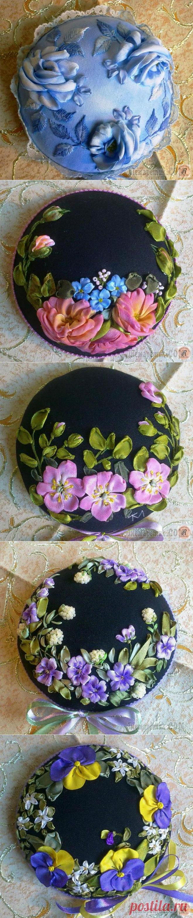 Игольницы, которые можно использовать как маленькие настенные панно