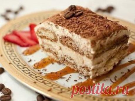 Кофейное тирамису - домашний рецепт от Простоквашино