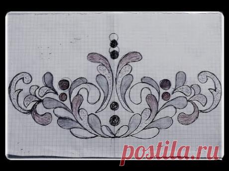 embroidery &amp; pearles= طرز جلابة ثوب مليفة - YouTube