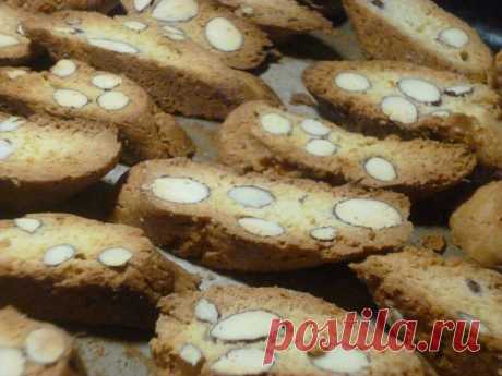 Кантуччини (Cantuccini - итальянское сухое печенье) . Рецепт с фото. Пошаговые фотографии. GurmeL