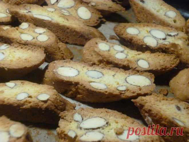 Кантуччини (Cantuccini - итальянское сухое печенье) . Рецепт с фото. Пошаговые фотографии. GurmeL