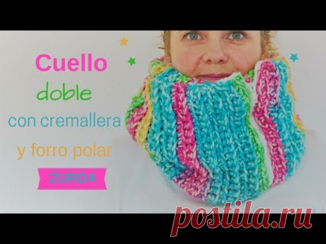 CUELLO INFINITO CON CREMALLERA  | ZURDA | CHIC DIY