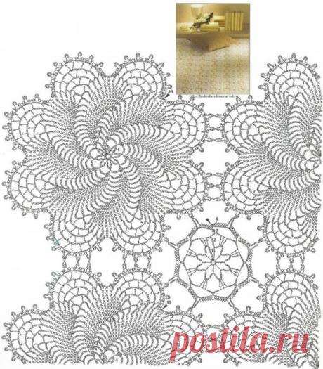 В копилку узоров. Узор ВЕРТУШКА