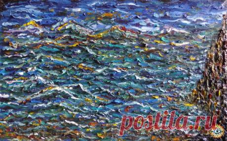 &quot;Твой Берег Сокровищ / Your Treasure Coast &quot; canvas / oil 80 x 50 cm (N. Boundariver)

к альбому CRAZY COMPASS planet band - Древо Жизни / Life Tree - METICULOUS MIDGETS - сетевой арт-лейбл, интернет-радио