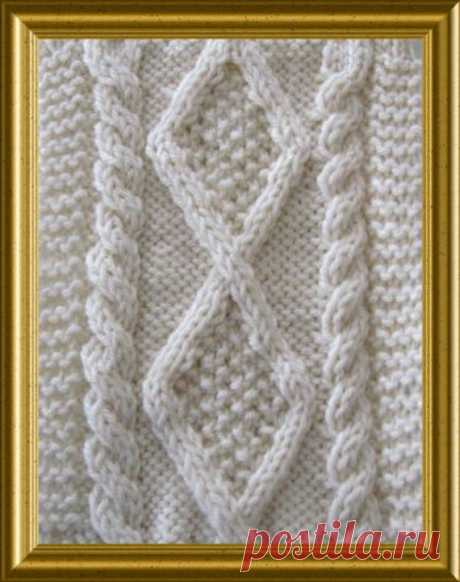 Diamond Aran Style Scarf PDF knitting pattern | Etsy Learn how to knit this Aran style pattern with a chart and written explanation of charts with three yarn weight options.  You will love the texture of this lovely design.  Materials:  Fingering weight yarn 180 to 240 yards US 3 Knitting needles or   Sport weight yarn 200 to 300 yards US 5 Knitting