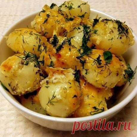 Картофель, запечённый в сырно-чесночном соусе 

Это блюдо можно приготовить как на ужин, так и на праздничный стол.

Картофель получается невероятно вкусным! Предлагаю вам рецепт горячего блюда или гарнира на Новый год или любой другой праздник.

Готовить просто, ингредиенты доступны и недороги. Уверена, вы будете готовить такую картошку снова и снова, поэтому не забудьте сохранить этот рецепт.

Ингредиенты:

Картофель
Сыр
Сметана
Чеснок
Масло сливочное
Масло растительное
...